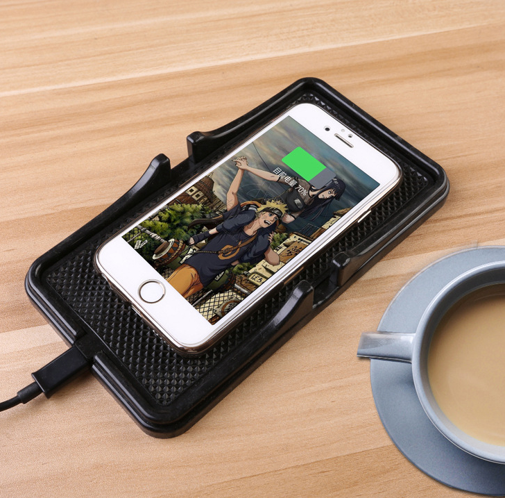 15W Wireless Charging Anti-Slip Car Mat