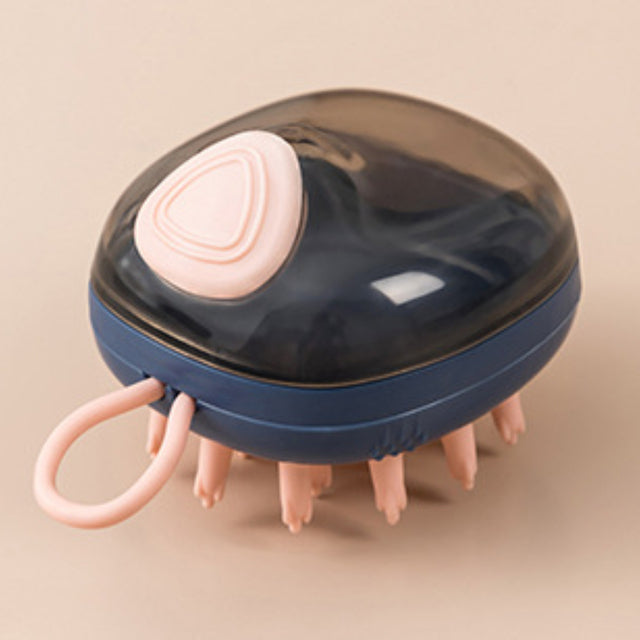 2-in-1 Pet Shampoo Dispenser & Massage Brush