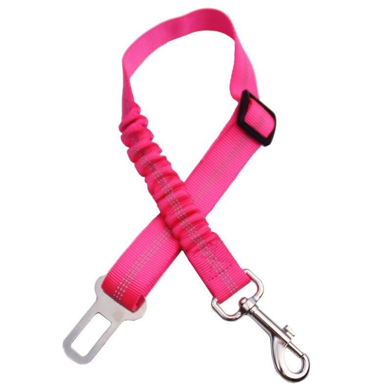 Adjustable Dog Car Seat Belt with Bungee