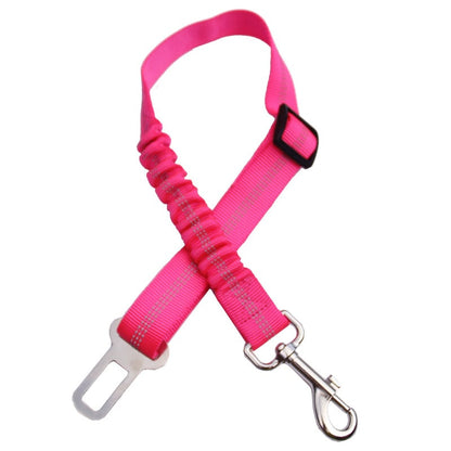 Adjustable Dog Car Seat Belt with Bungee