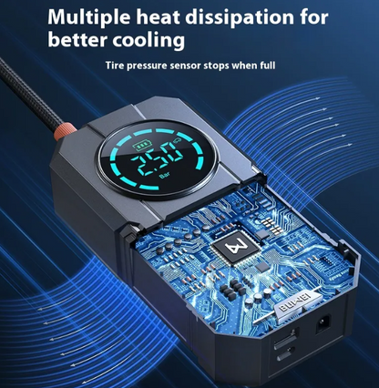 Portable Digital Tire Inflator for Cars