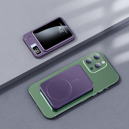 Magnetic Wireless Power Bank with Digital Display
