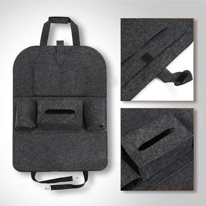 Car Seat Back Organizer with Multiple Pockets