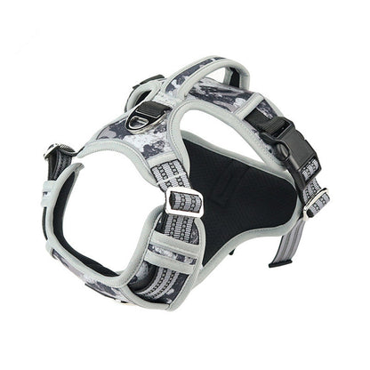 Reflective Adjustable Dog Harness with Control Handle