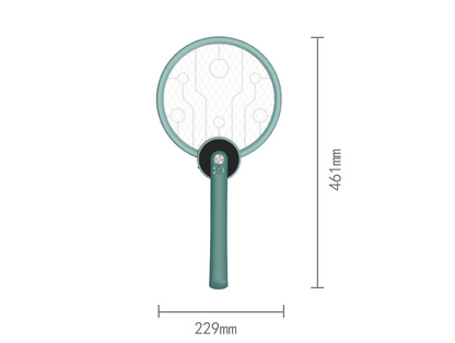 2-in-1 Foldable Rechargeable Electric Mosquito Swatter